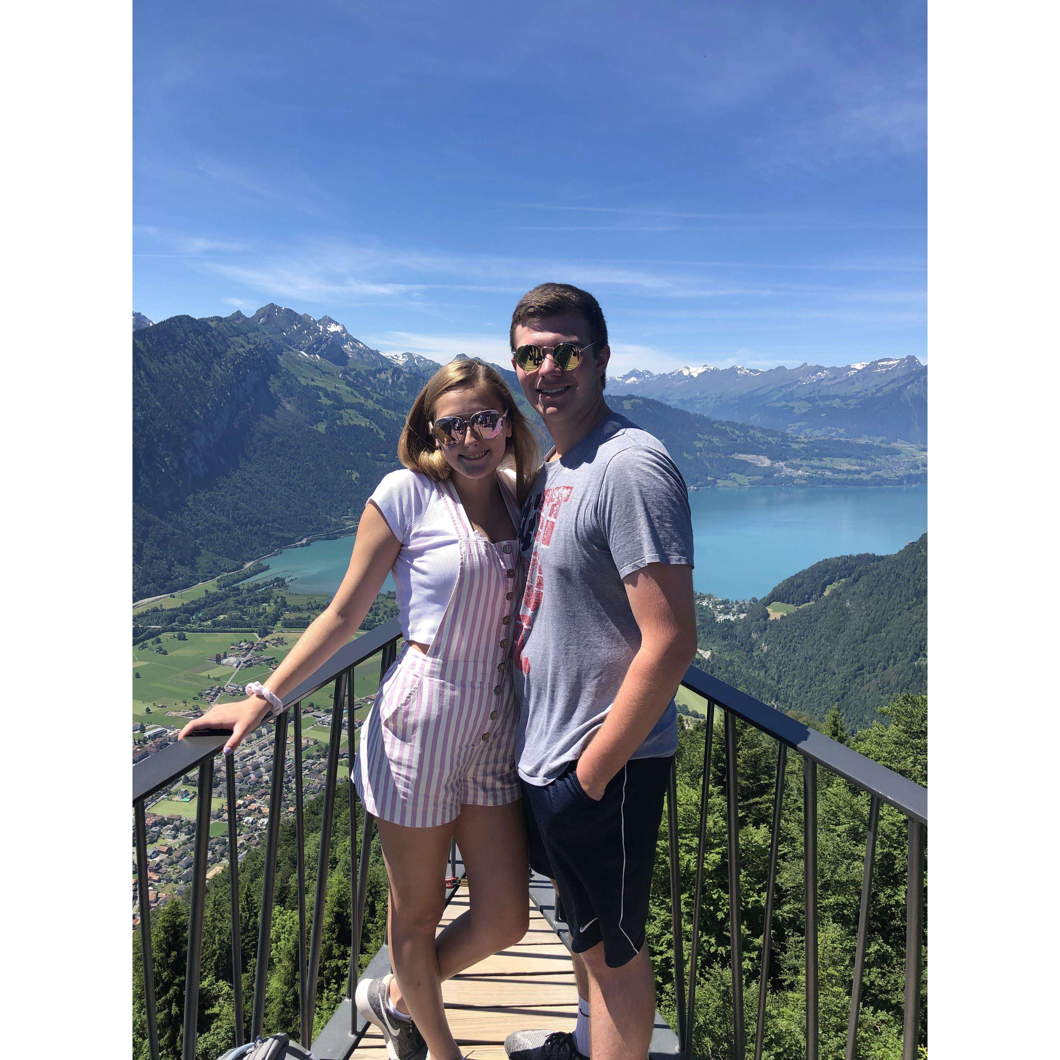 Visiting Brady in Switzerland