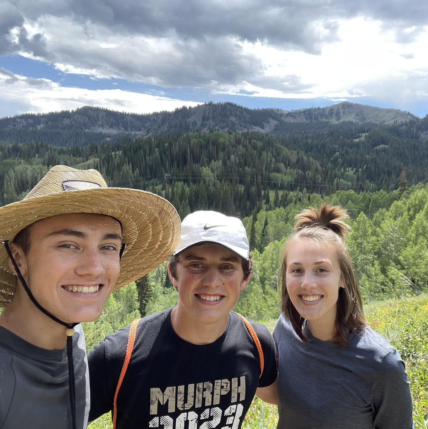 Hiking in Utah.