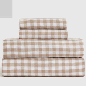 Linen Sheets | Quince in Cafe Gingham