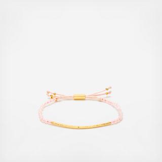 Love Gemstone Gold Bracelet