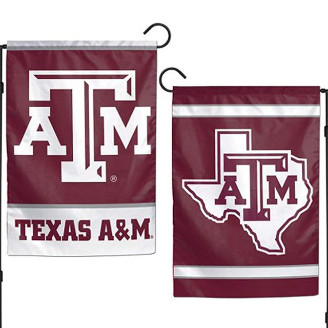 WinCraft NCAA Texas A&M University Aggies 12x18 Inch 2-Sided Outdoor Garden Flag Banner