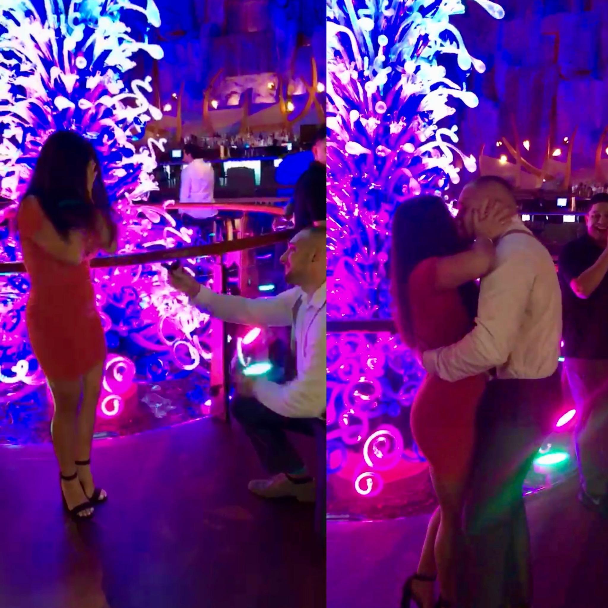 October 21, 2018 - The day he got down on one knee and I said YESSS!! At Mohegan Sun Casino