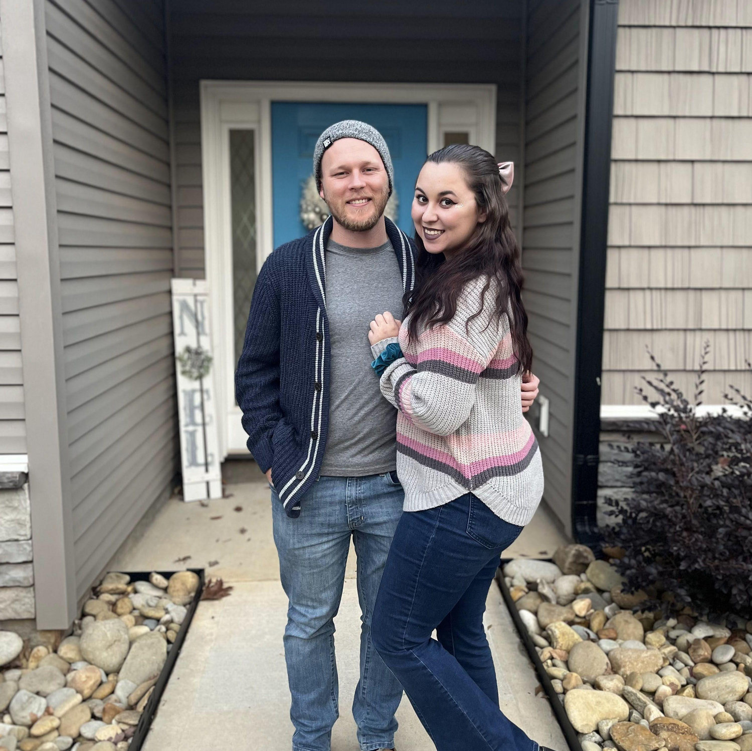 11.25.22 Libby & Drew spend their first Thanksgiving together at Libby's parents' house