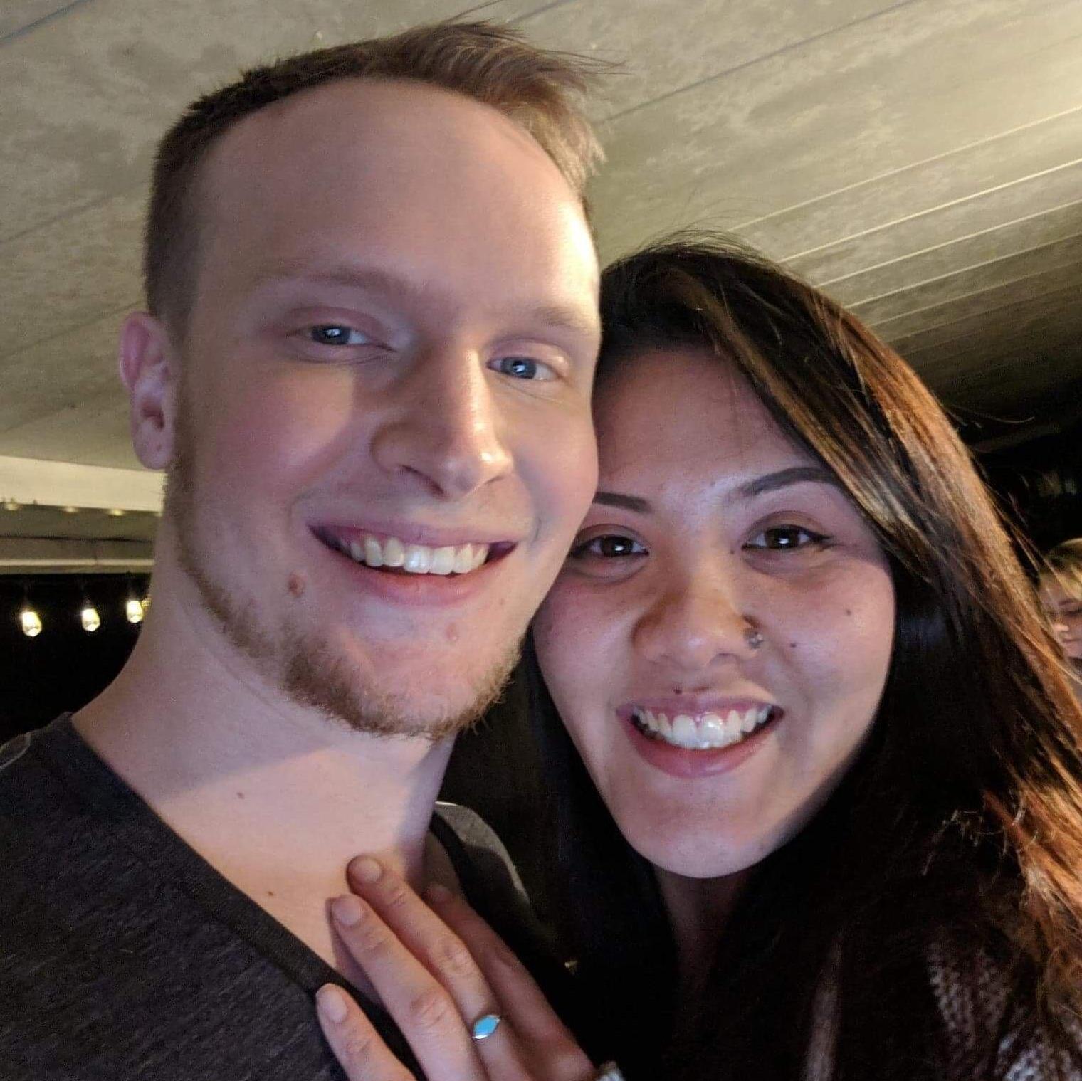 Our first superbowl party