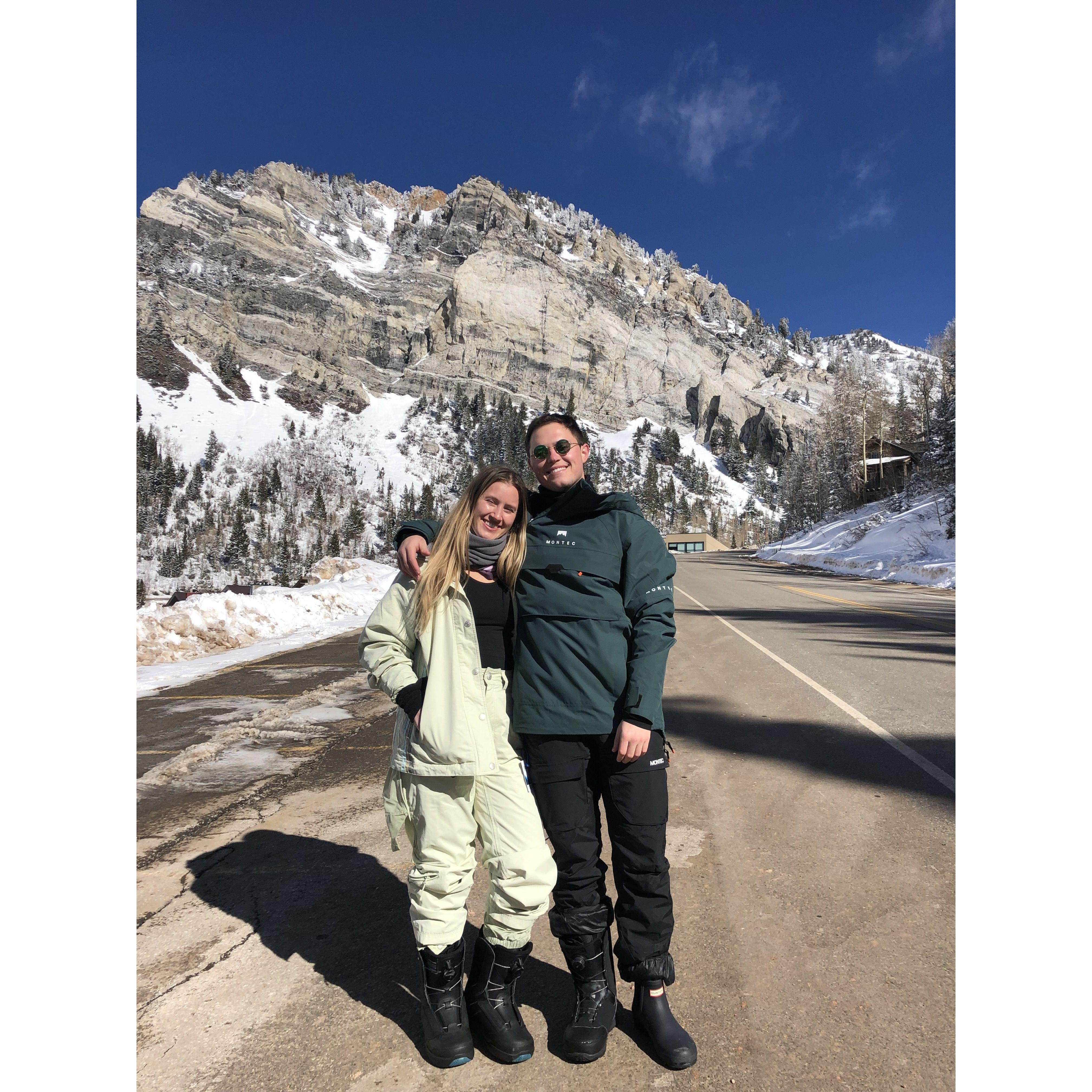 Ski trip to Salt Lake City with our new friends