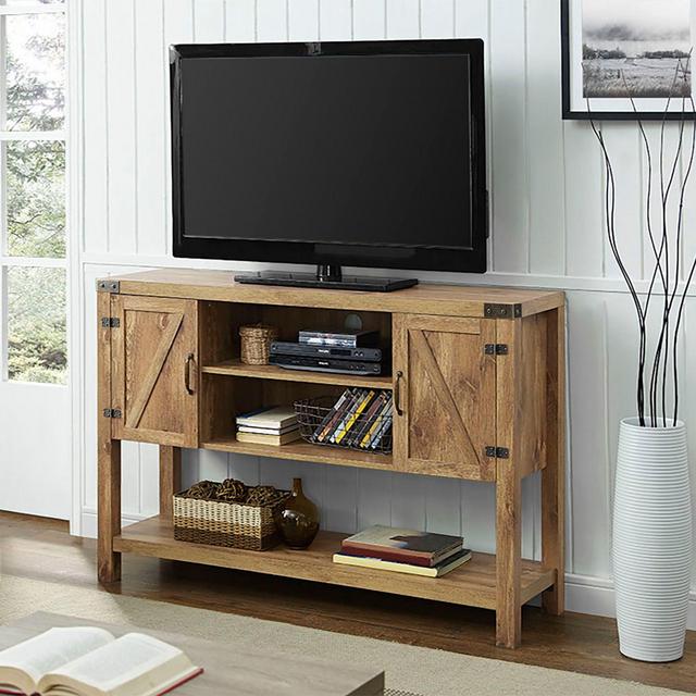 Forest Gate 52" Wheatland Farmhouse Buffet Console in Barnwood