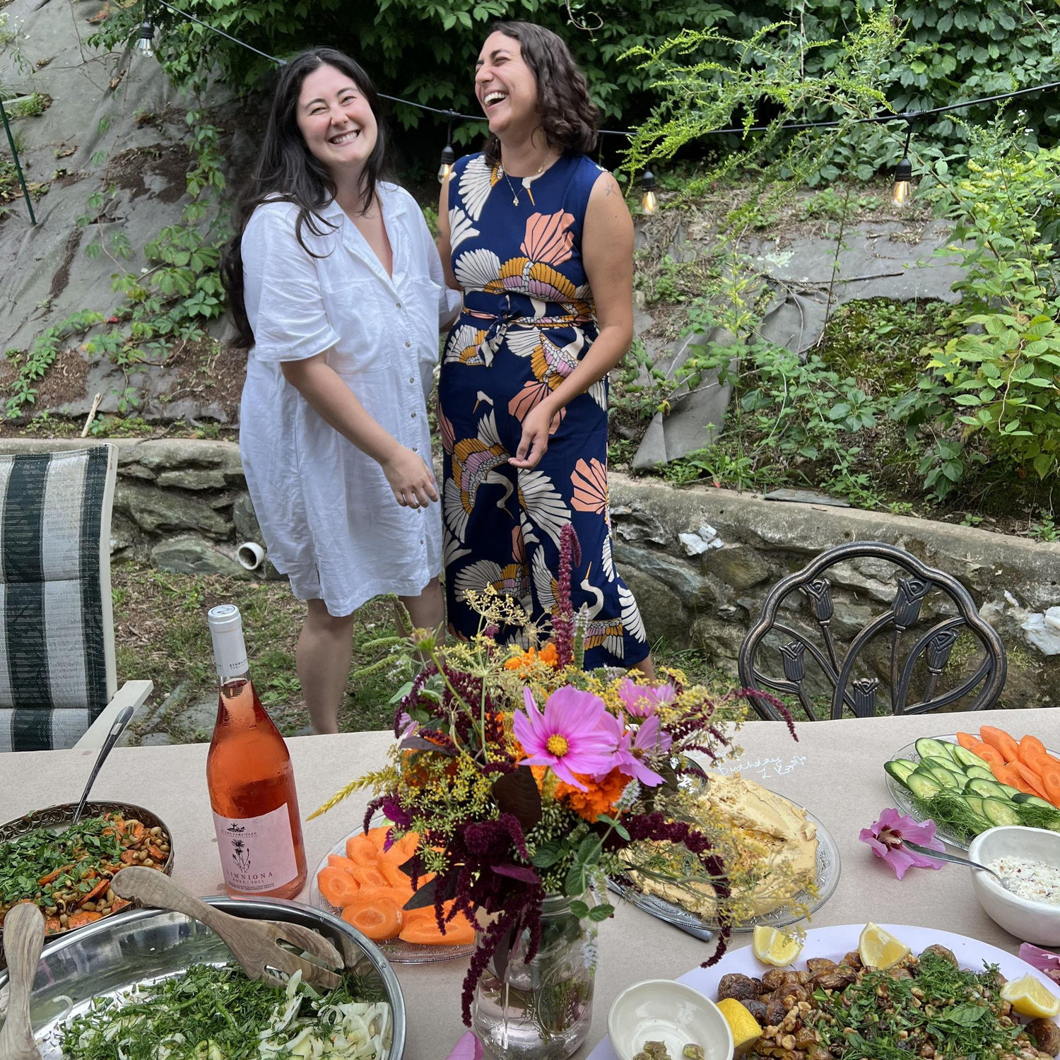 Laura's magical birthday spread (thank you Paula) 2022