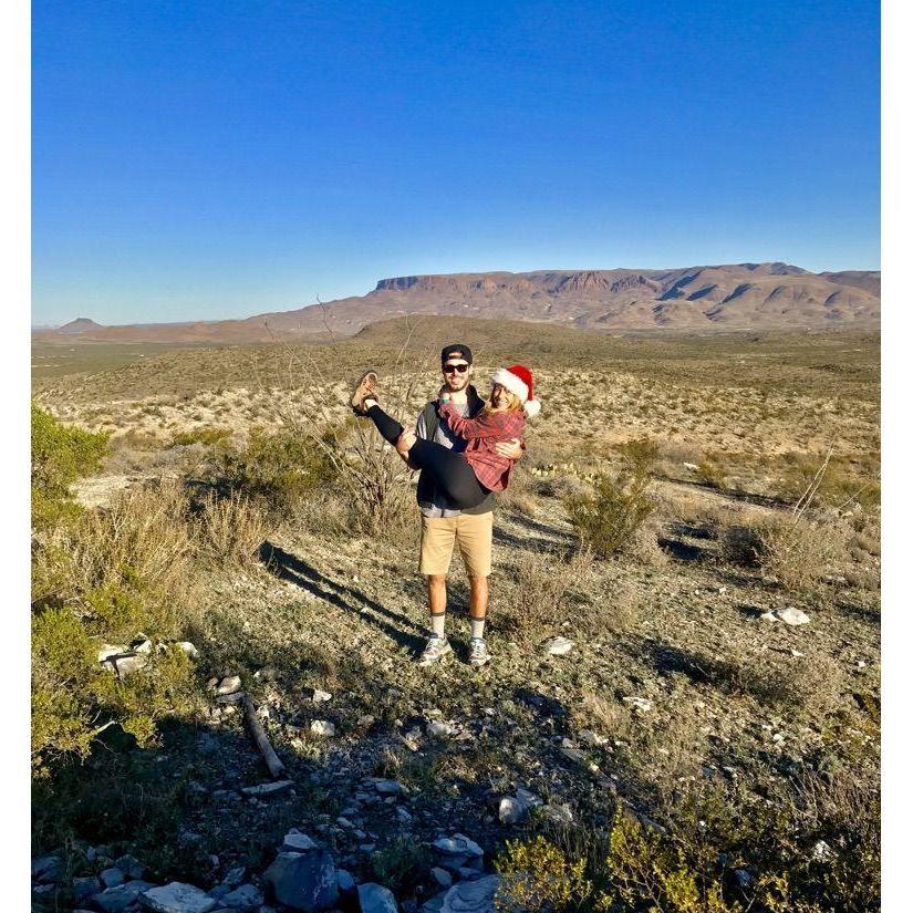 Hours after this was taken, Mike's monster truck inexplicably stopped working in the middle of a national park with zero cell service on Christmas Day--the one day park rangers are MIA. #NeverForget