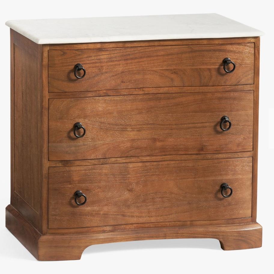 Scarlett Marble Nightstand