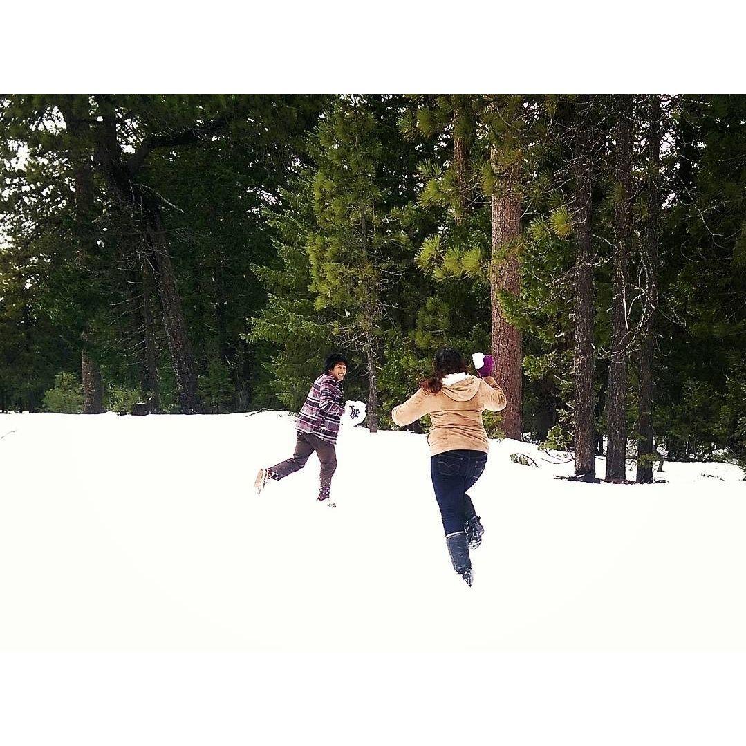 First time we visited the snow together