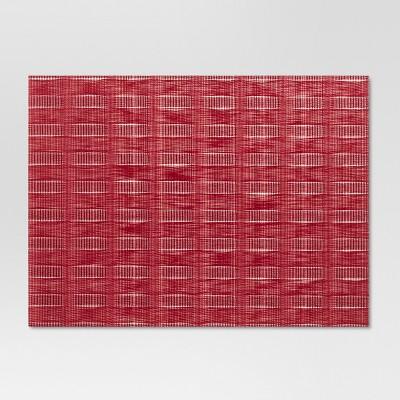 19"x14" Woven Placemat Red - Threshold™