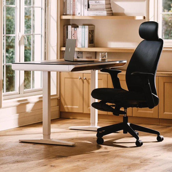 Napa Ergonomic Chair | Vegan Leather, Black