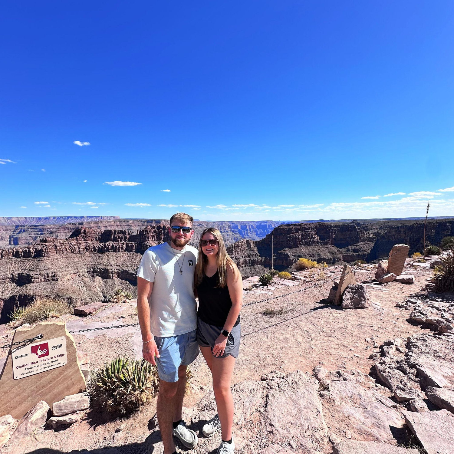 The Grand Canyon was really cool to see. We love traveling