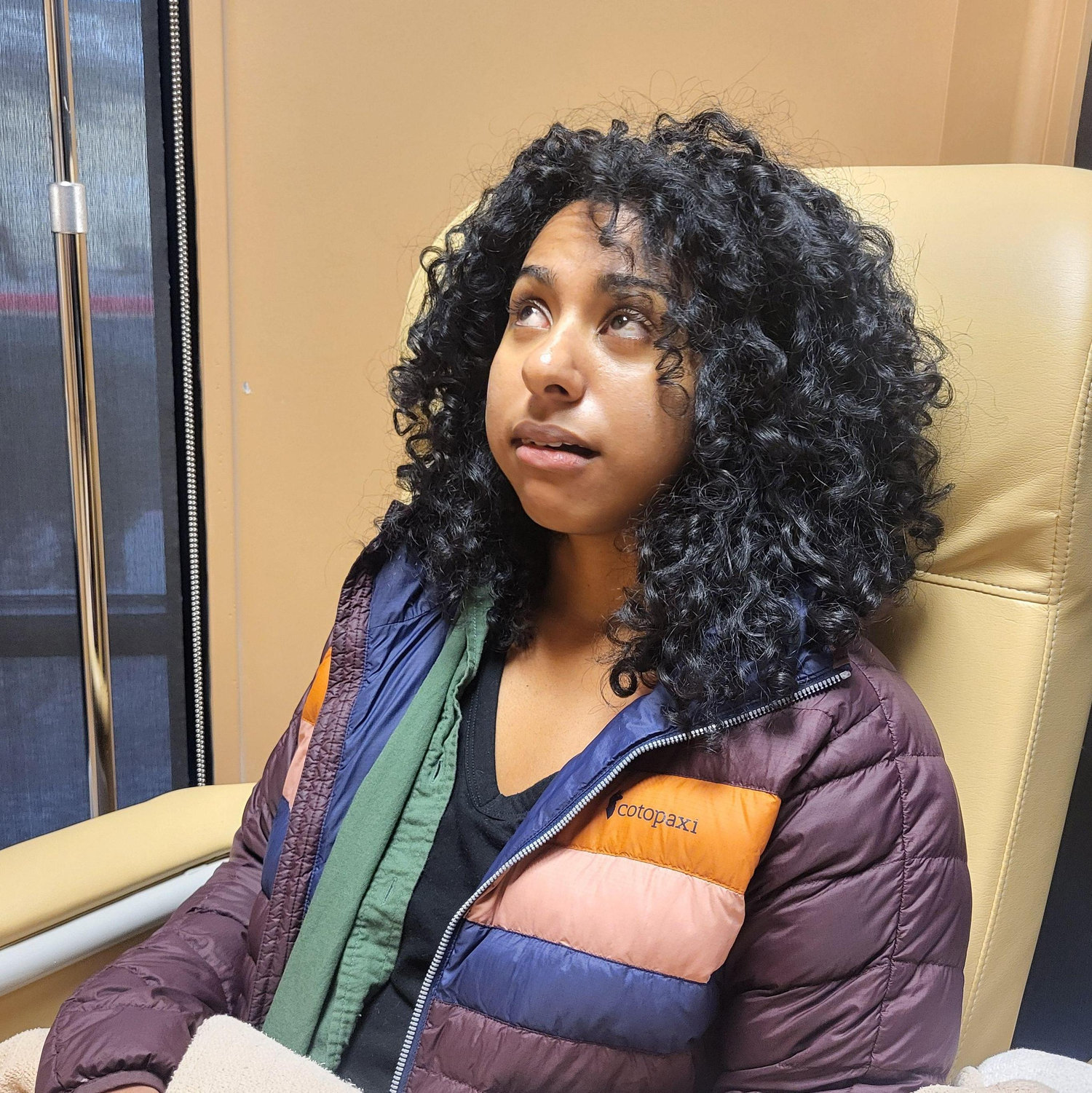 Brittney after her wisdom teeth removal... at 28 years old.