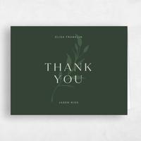 Green Wedding Thank You - Aneci Landscape