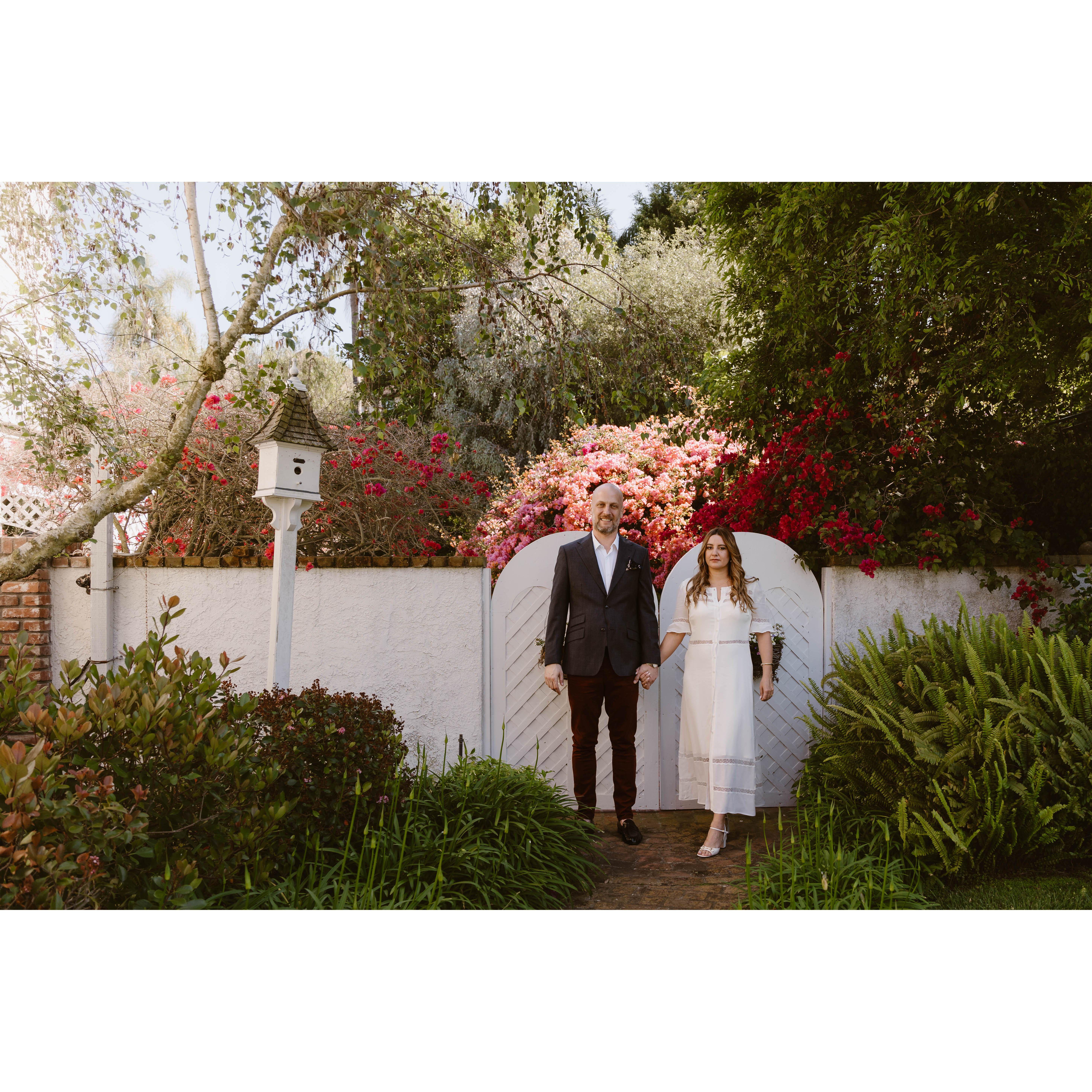 Only one of us got the "look serious" memo