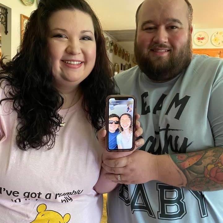 FaceTime with Kolton’s sister and BIL for their gender reveal!