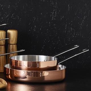 Maitre D' Induction Copper Saute Pan