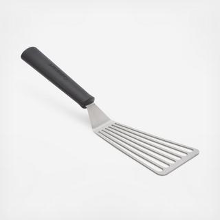 Flexible Slotted Spatula with Beveled Edge