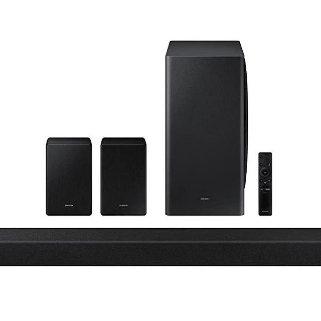 Samsung HW-Q950A 11.1.4 Channel Dolby Atmos Soundbar with Subwoofer with an Additional 1 Year Coverage by Epic Protect (2021)