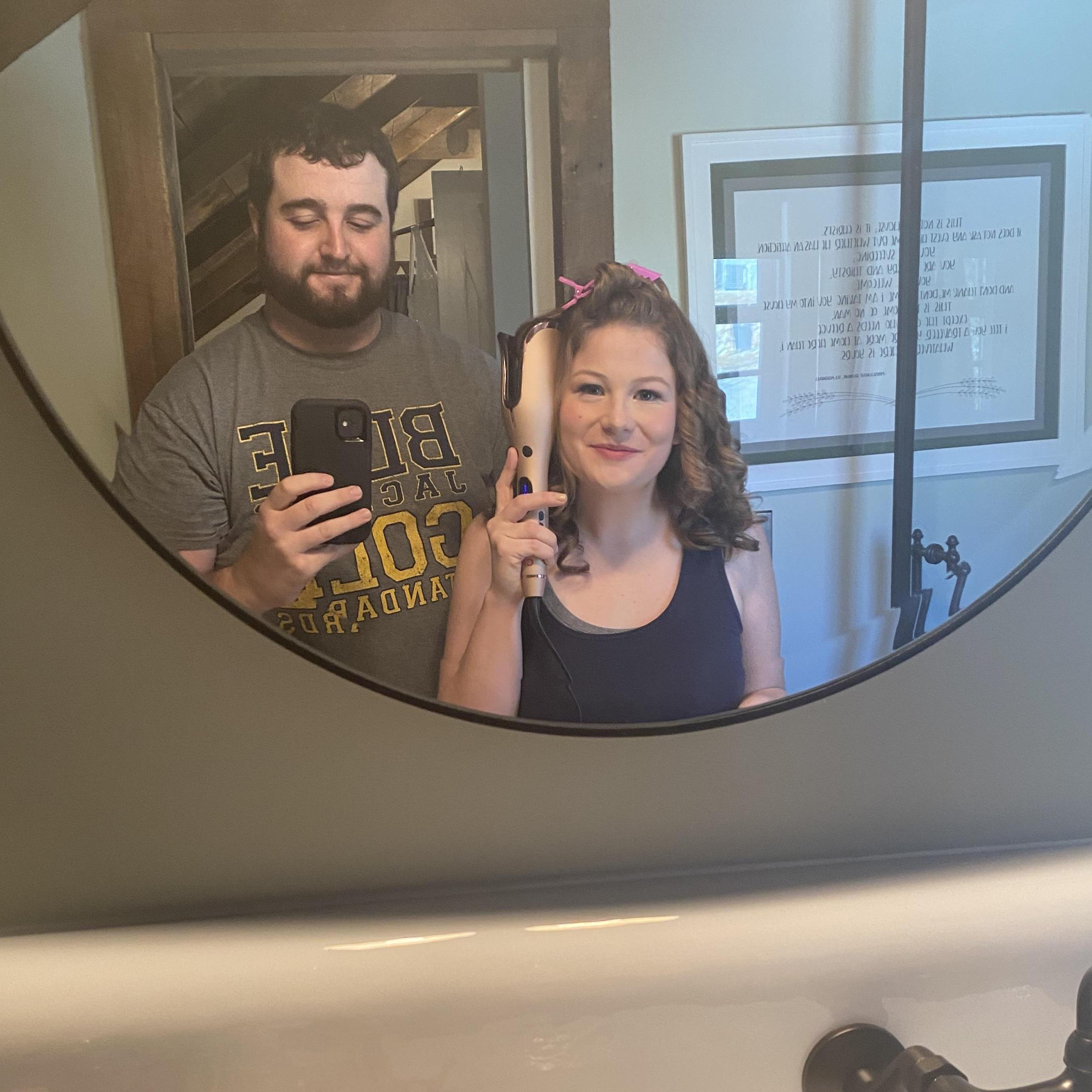 November 25, 2020- getting ready for the ceremony!