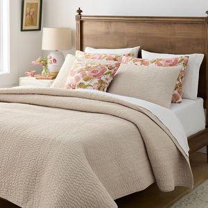 Hand-Stitched Dream Quilt and Sham | Birch, Queen