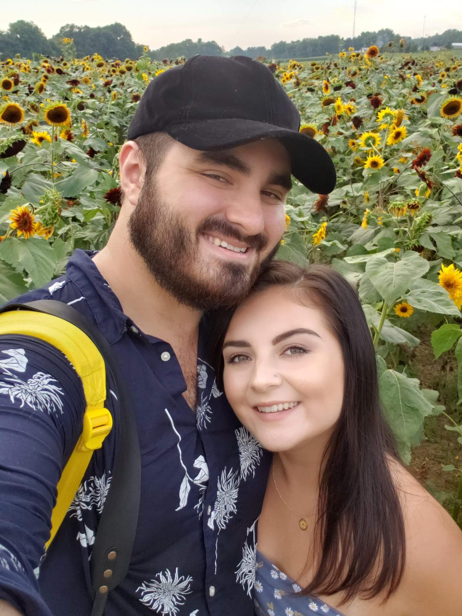 We celebrated our 6th Anniversary by visiting a sunflower field together for the first time in 2020.