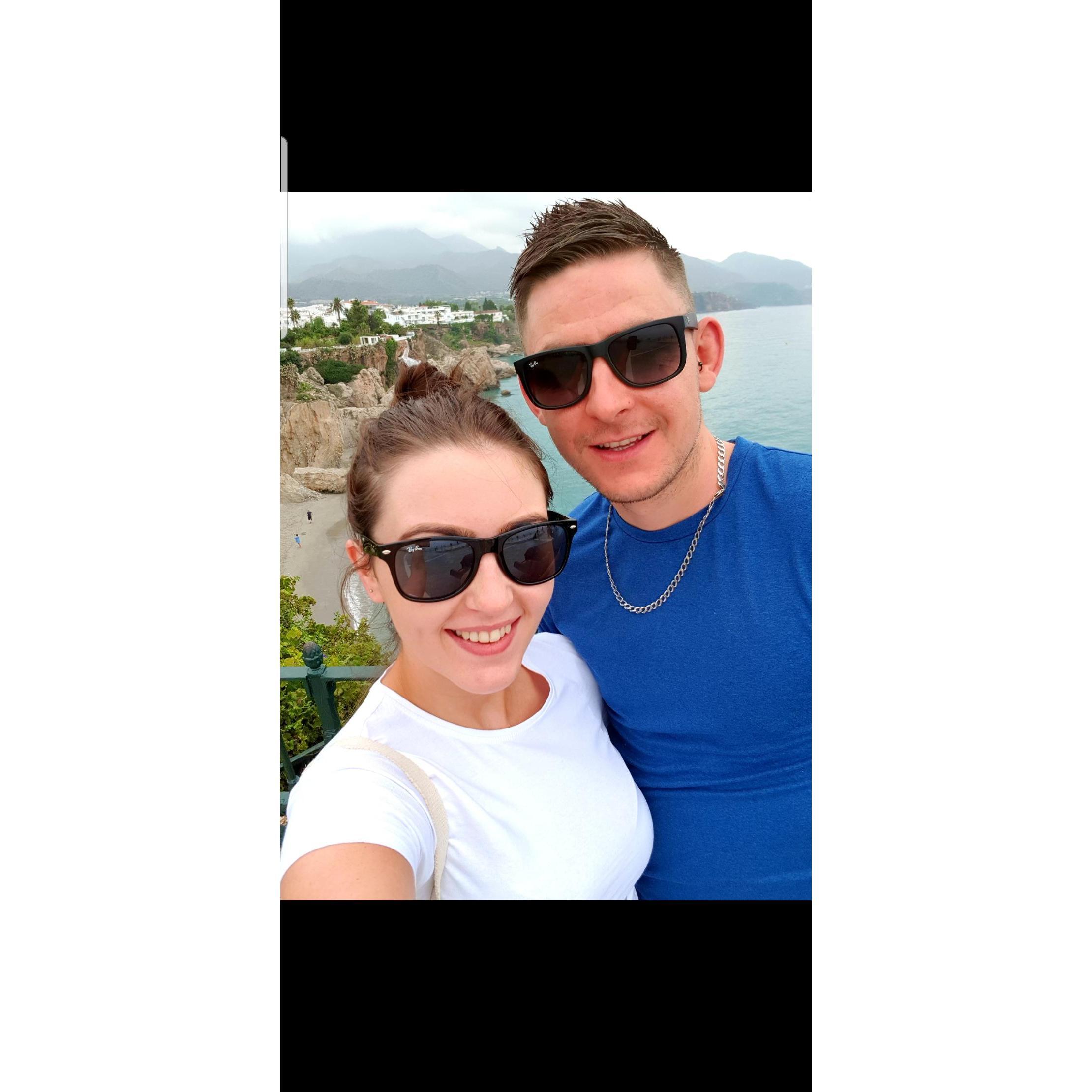 Seeing Nerja for the first time