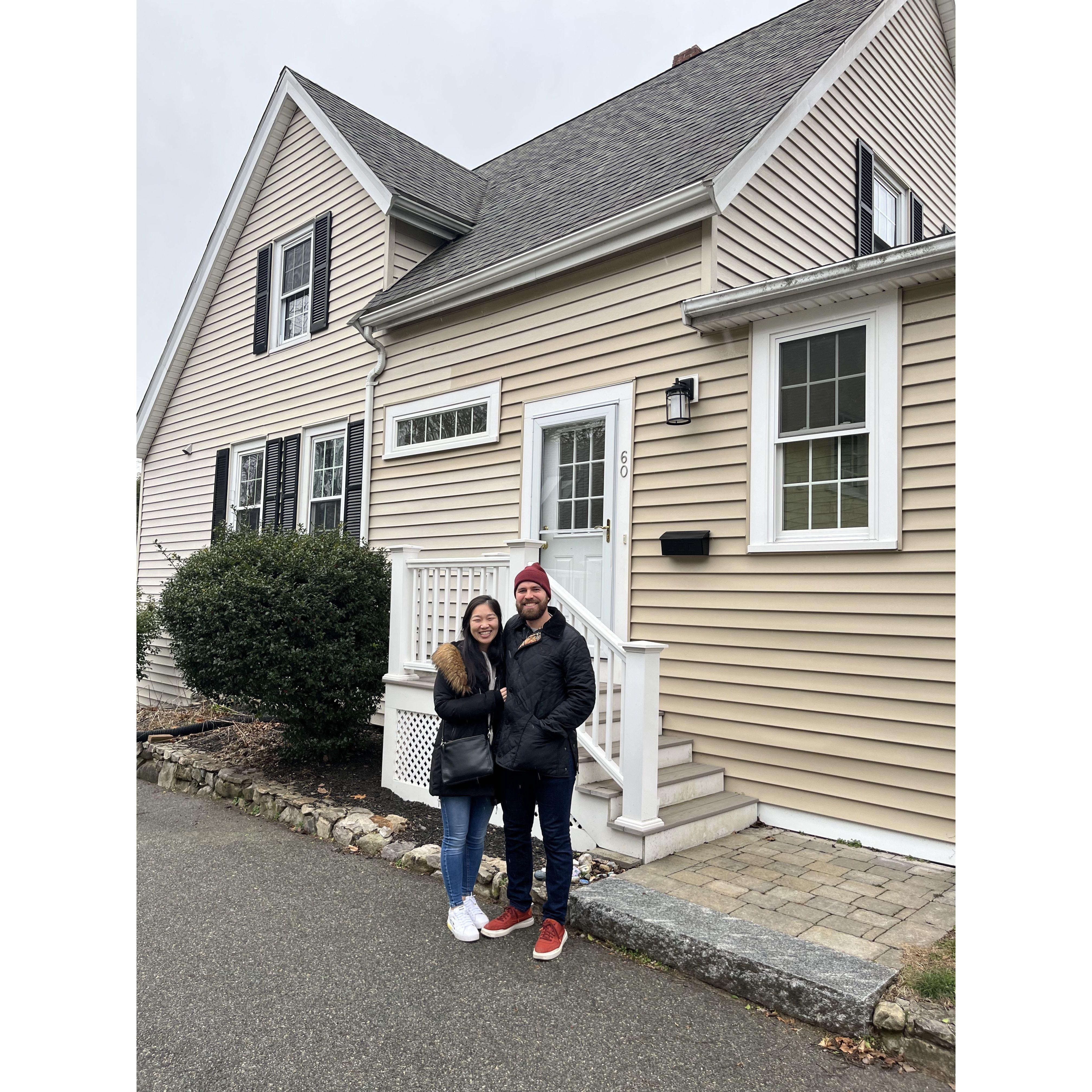 January 2023 - Closed on our house!