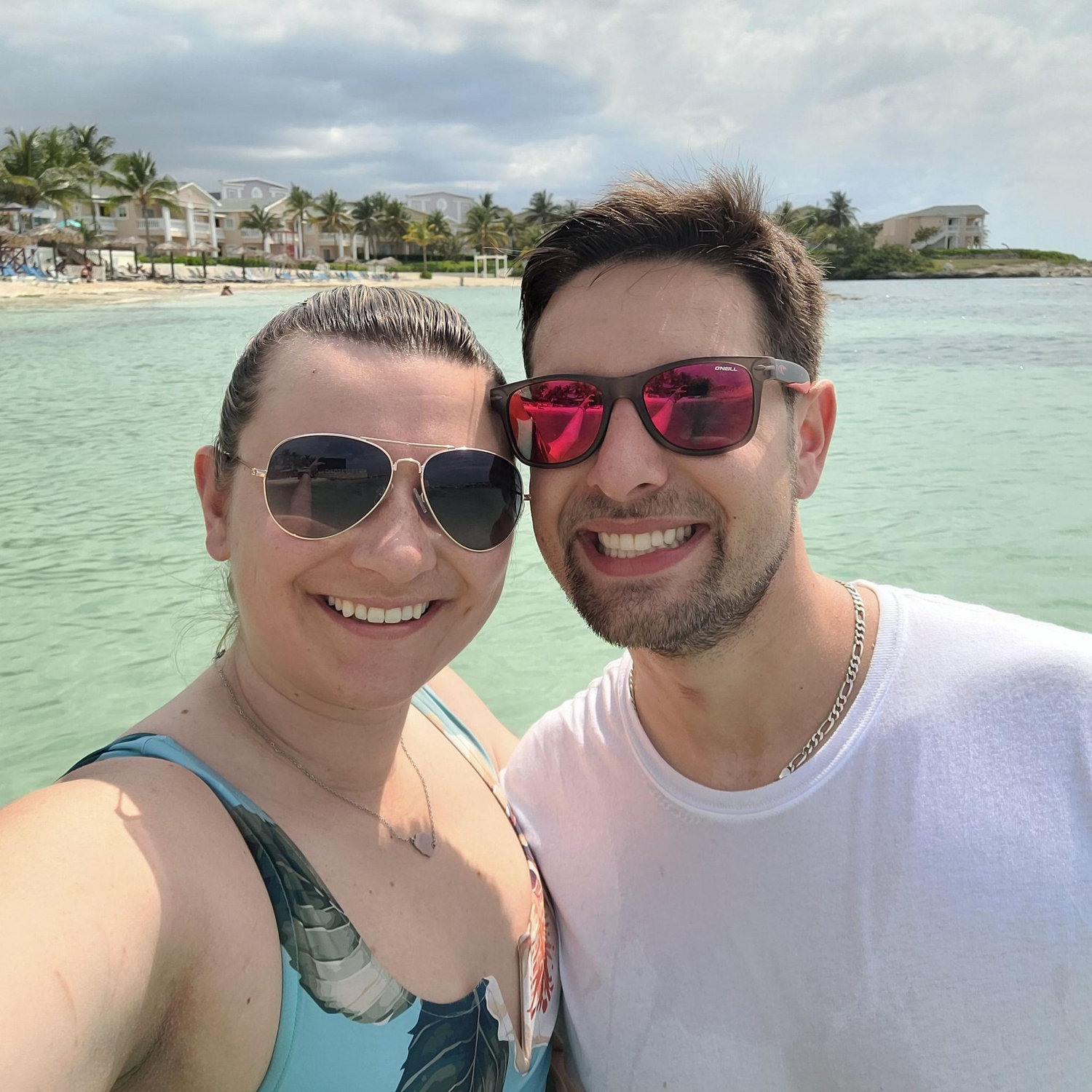 The rare times you'll see Zack at the beach