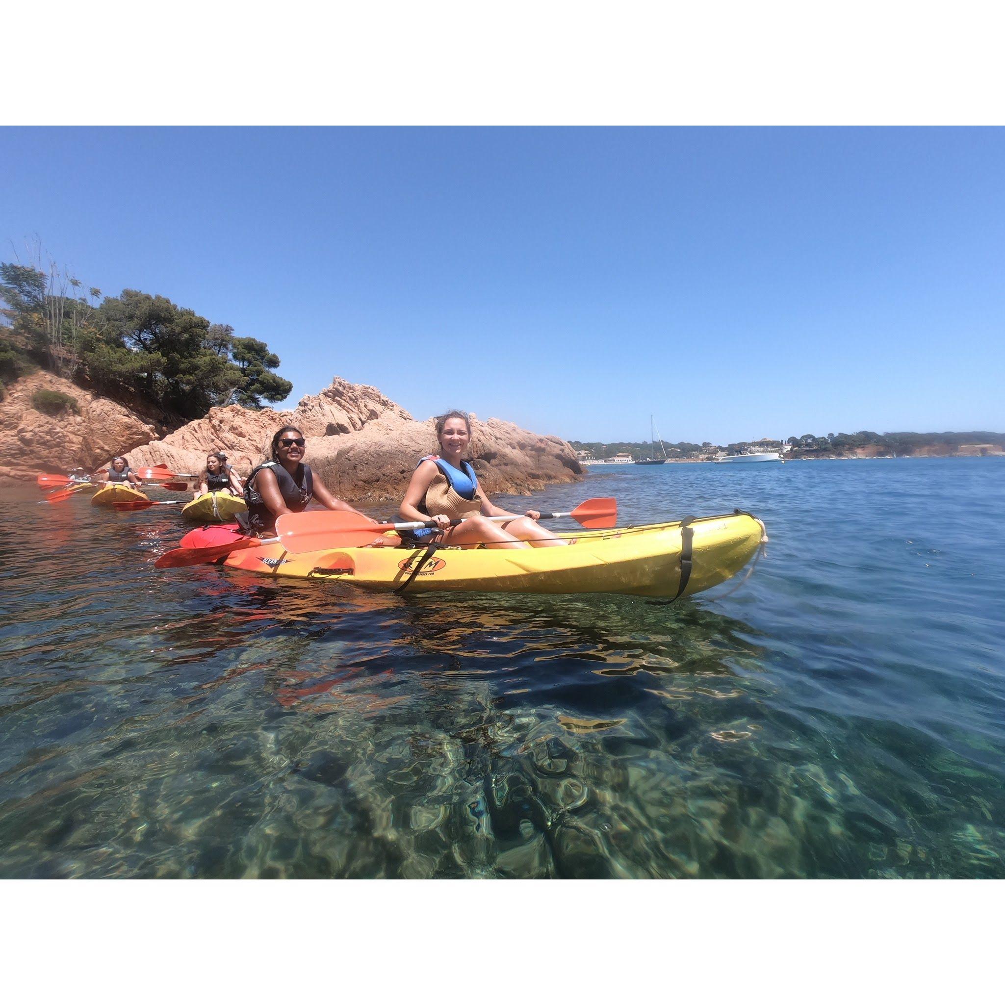 Kayaking adventure in Costa Brava, Spain!