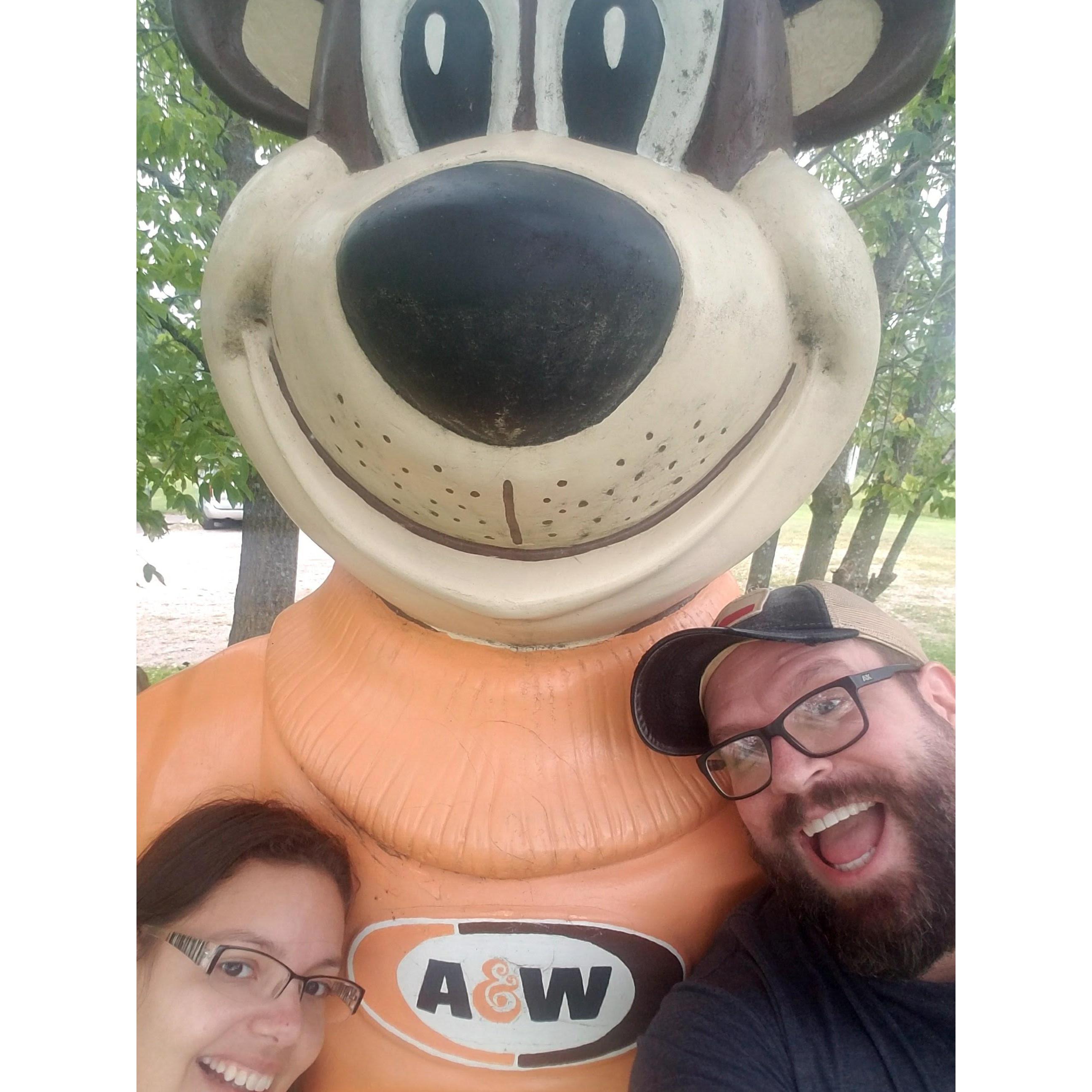 Yummy rootbeer floats