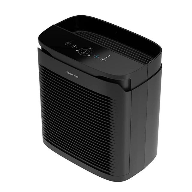 Honeywell PowerPlus HEPA Air Purifier, Allergen Reducer for Medium/Large Rooms (200 sq. ft.) Black - Wildefire/Smoke, Pollen, Pet Dander & Dust Air Purifier, HPA3100