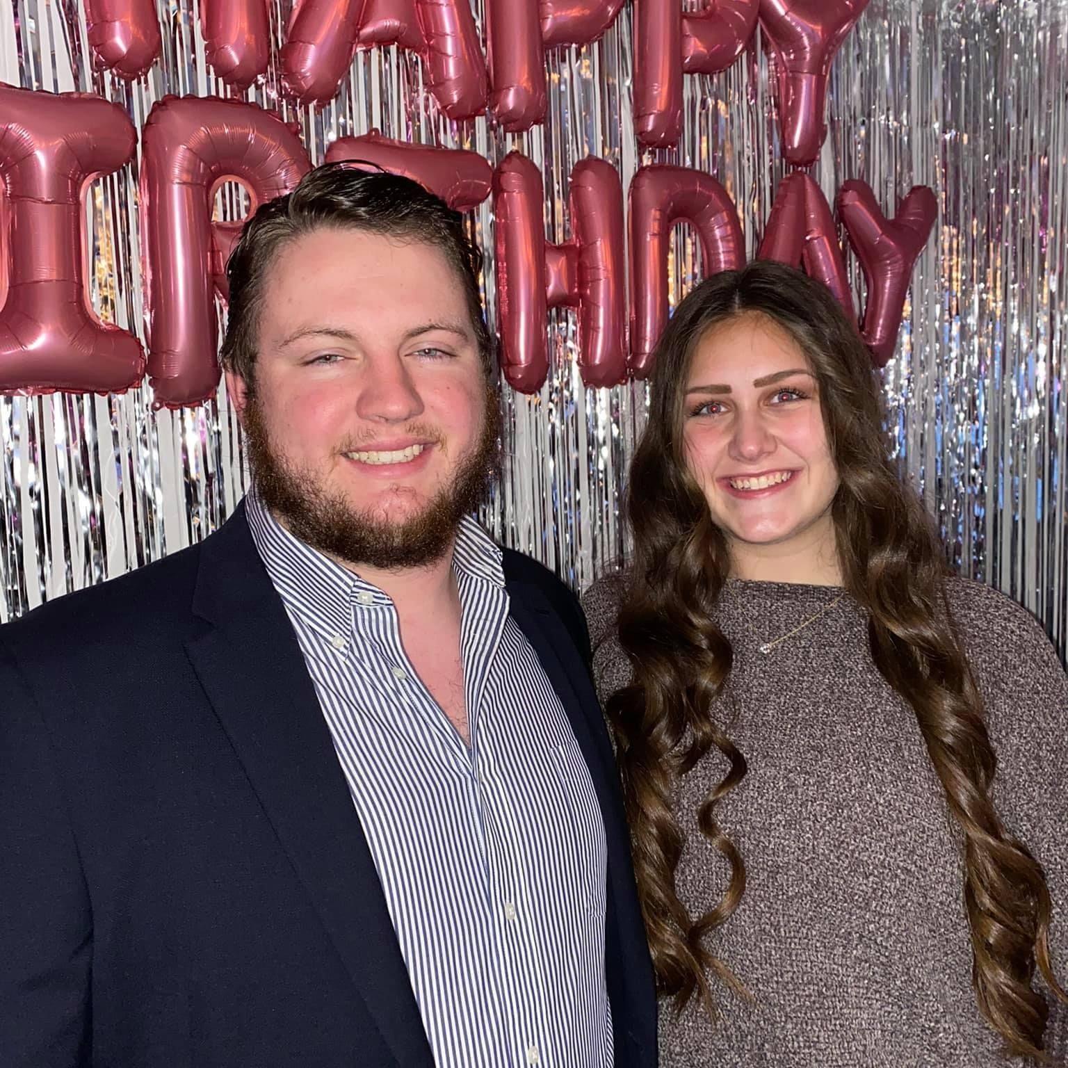 February 14, 2021. Celebrating Allison's 21st birthday.