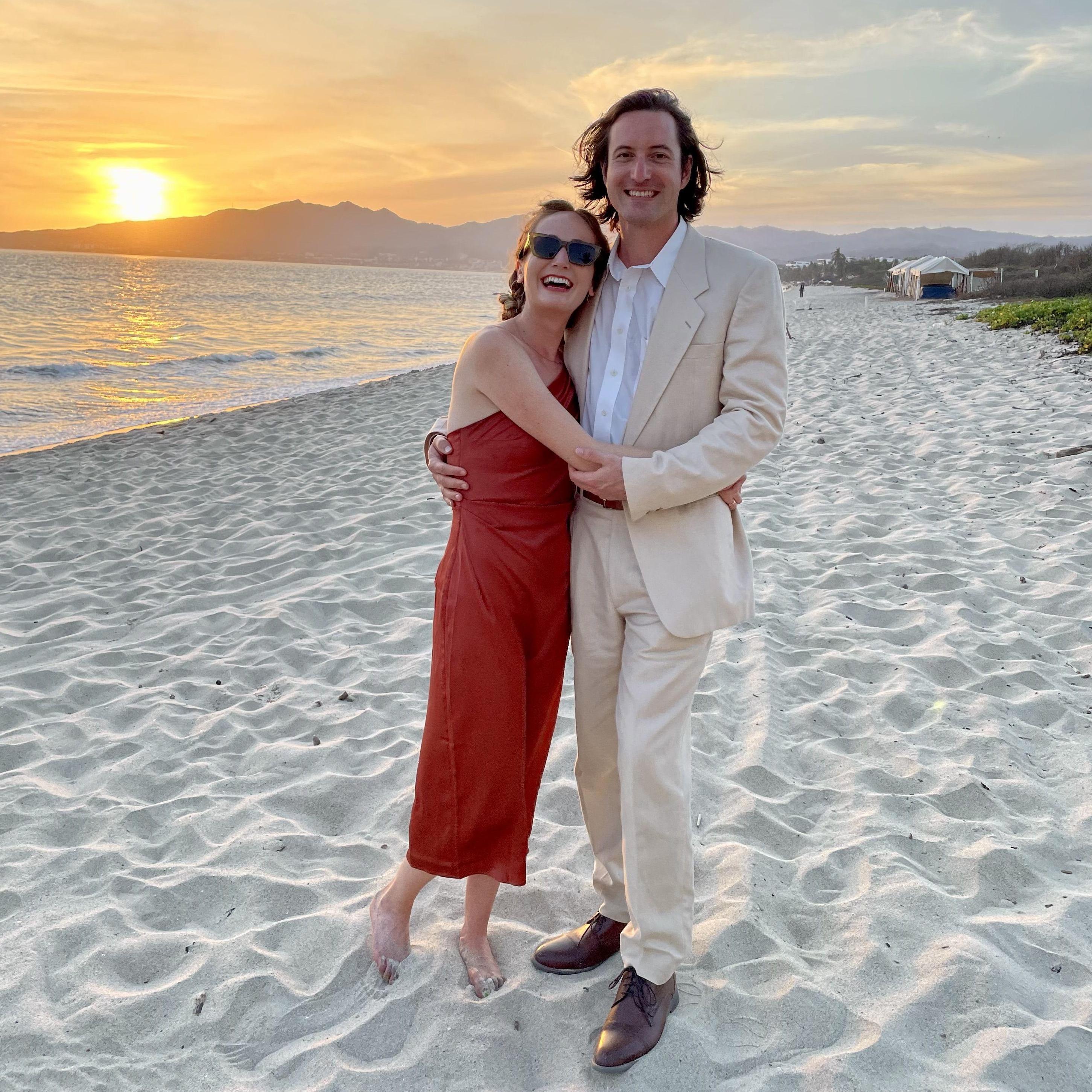 casey and david got married! we went to mexico! fun!