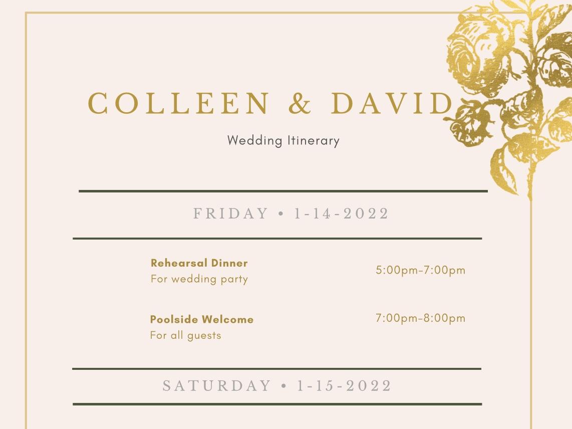The Wedding Website of Colleen Young and David Mckinnon
