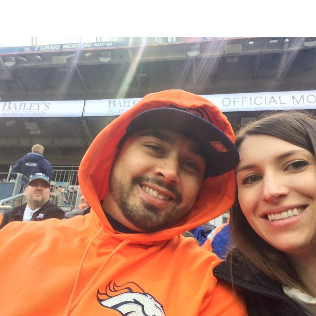 One of many Broncos games!