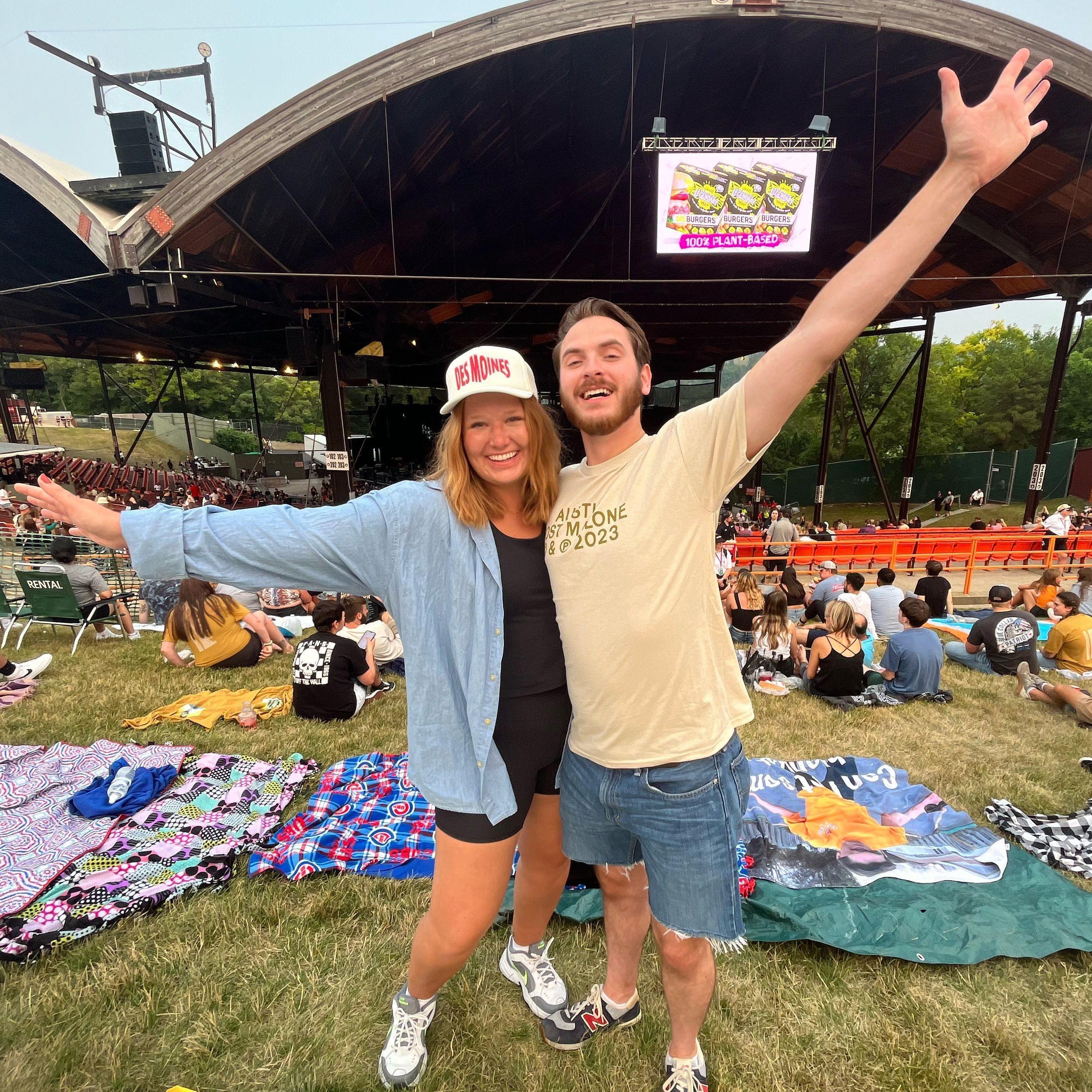Going to concerts together is one of our favorite things
