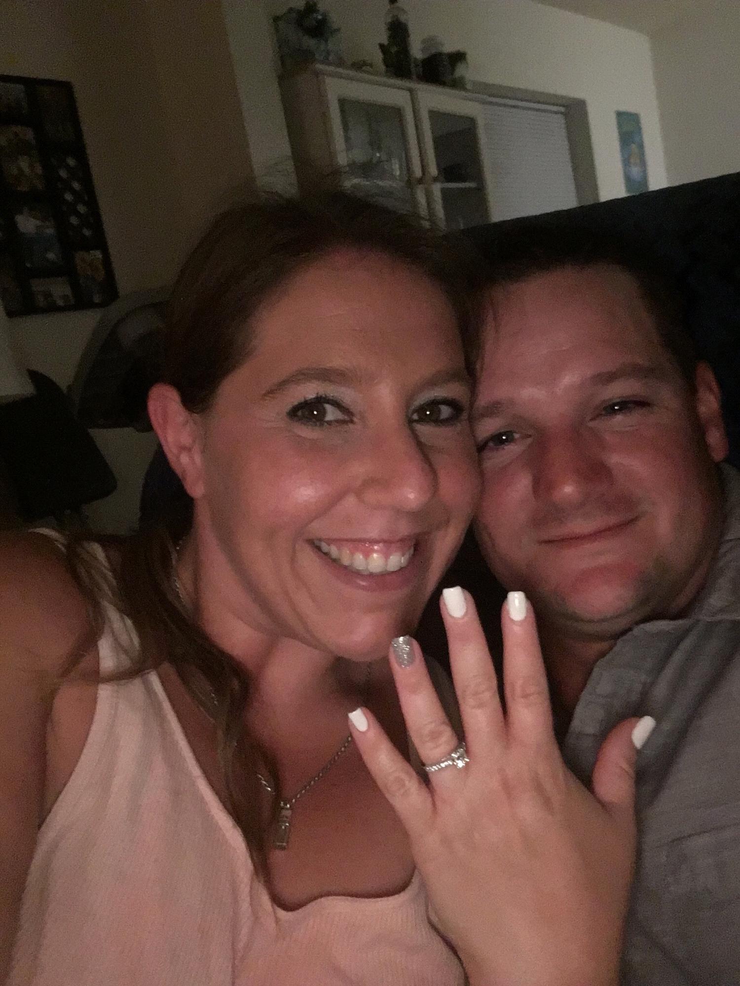 The night Matt proposed 💍