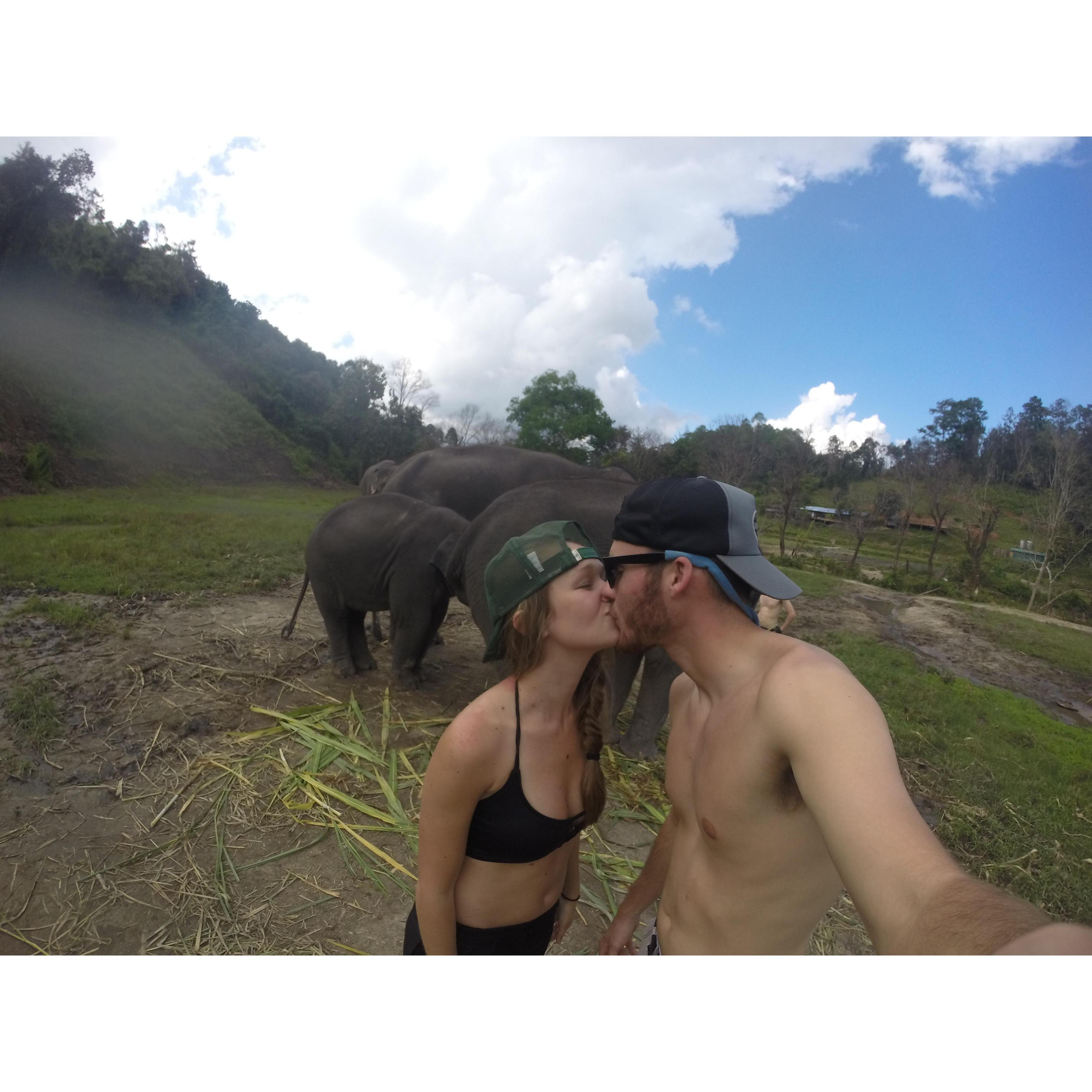 First overseas trip together - Thailand!