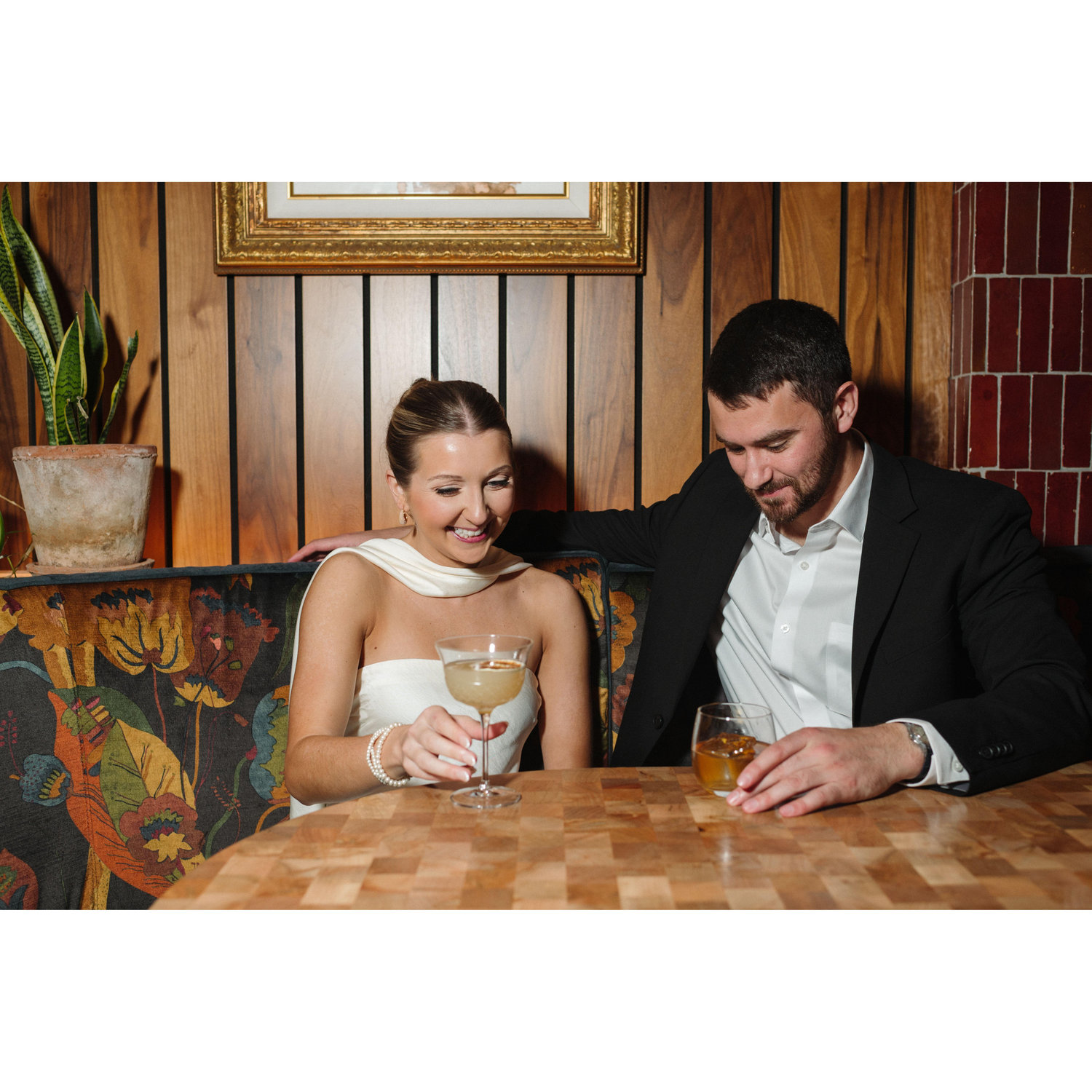 3/11/25 Engagement Photos - The Idol Wolf restaurant is so stunning!!