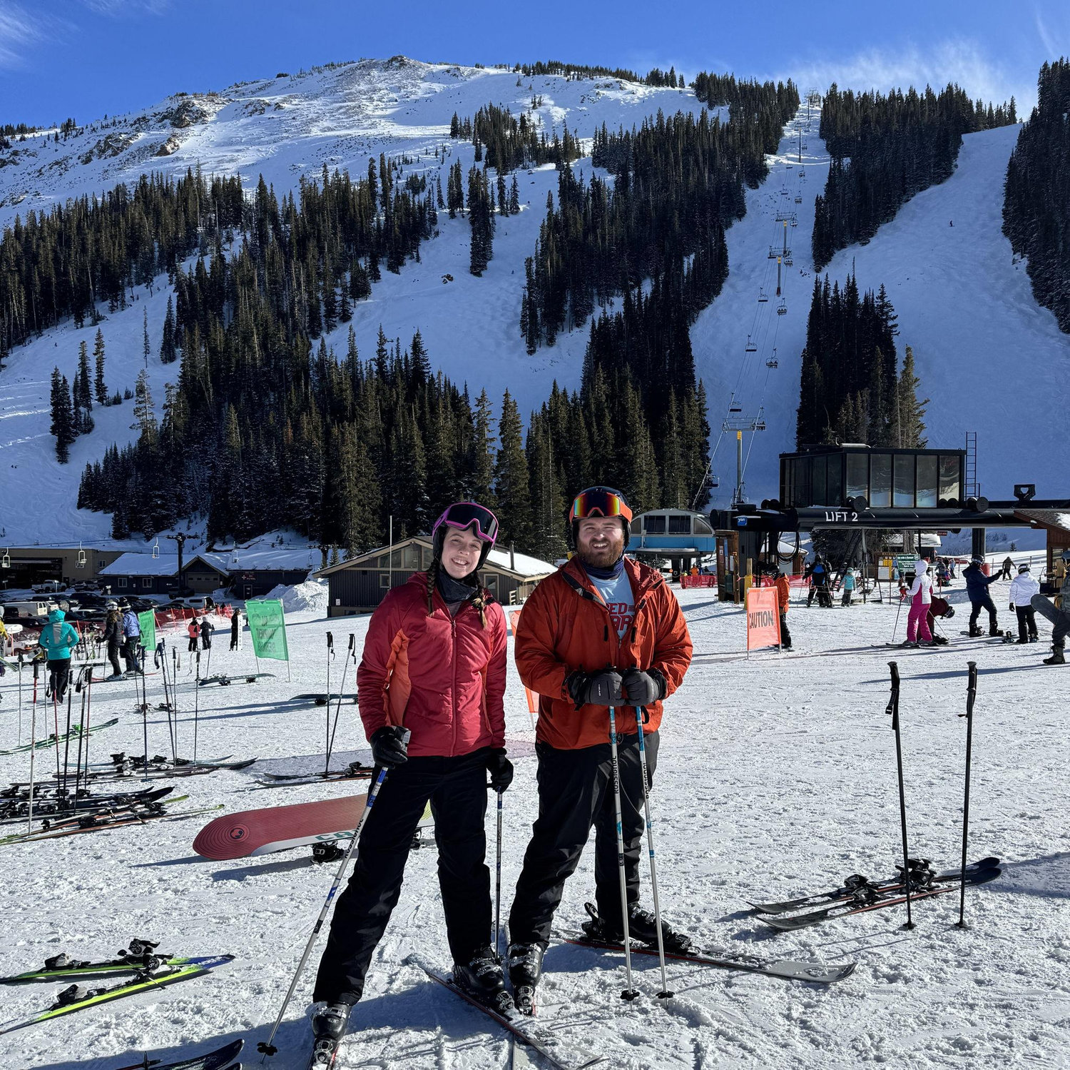 Skiing at Loveland