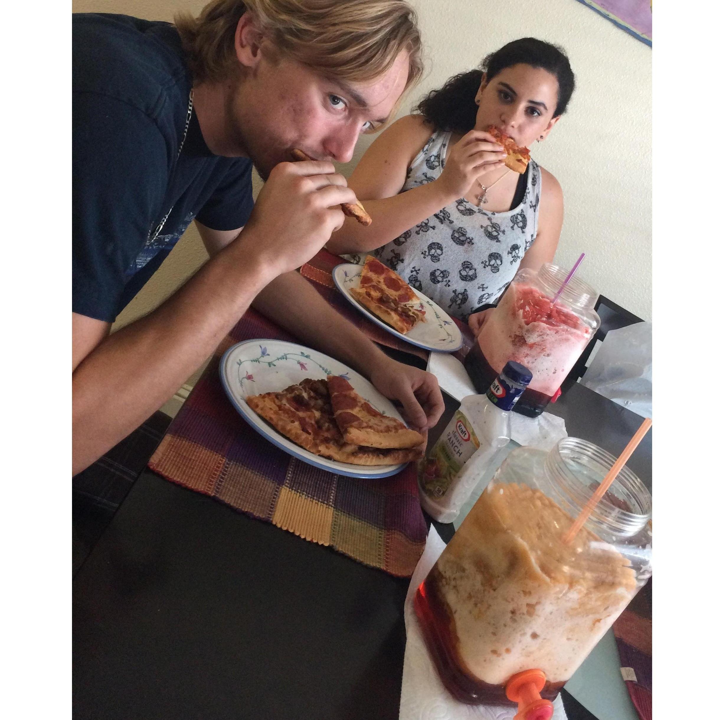 Food is a constant variable.