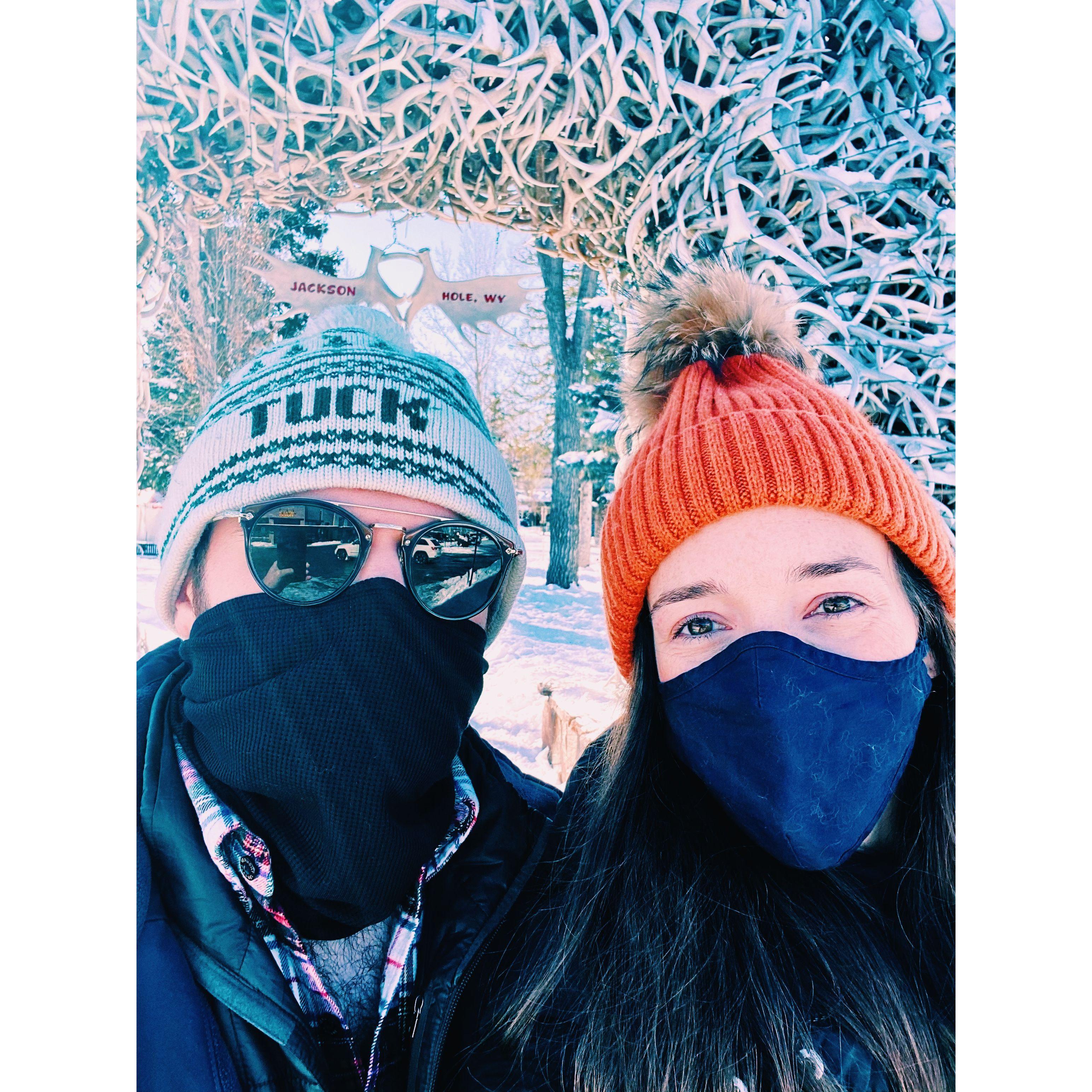 Winter wonderland in Jackson Hole