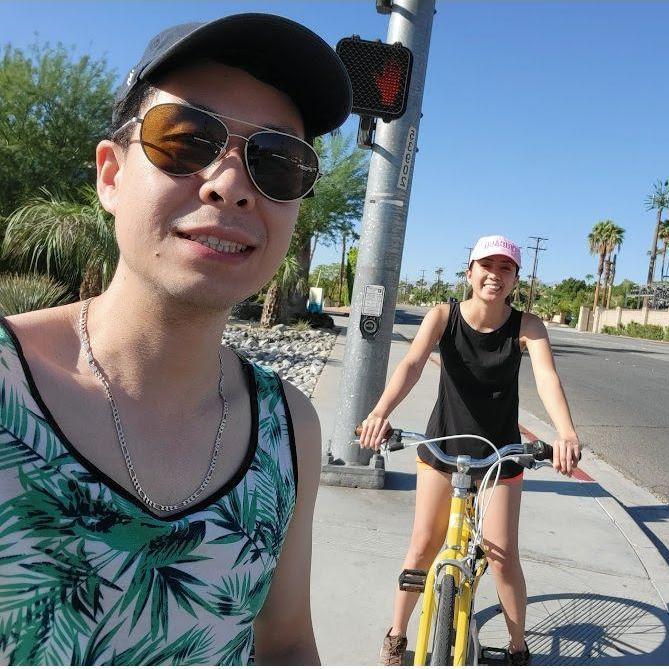 Biking in Palm Springs!