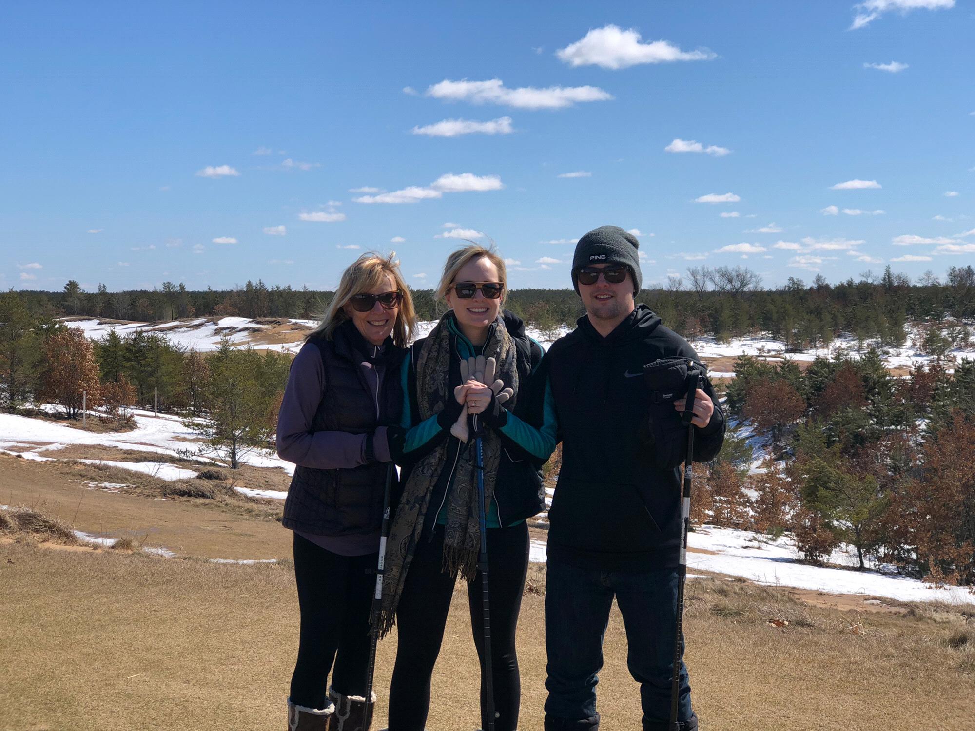 Hiking at Sand Valley Golf Resort