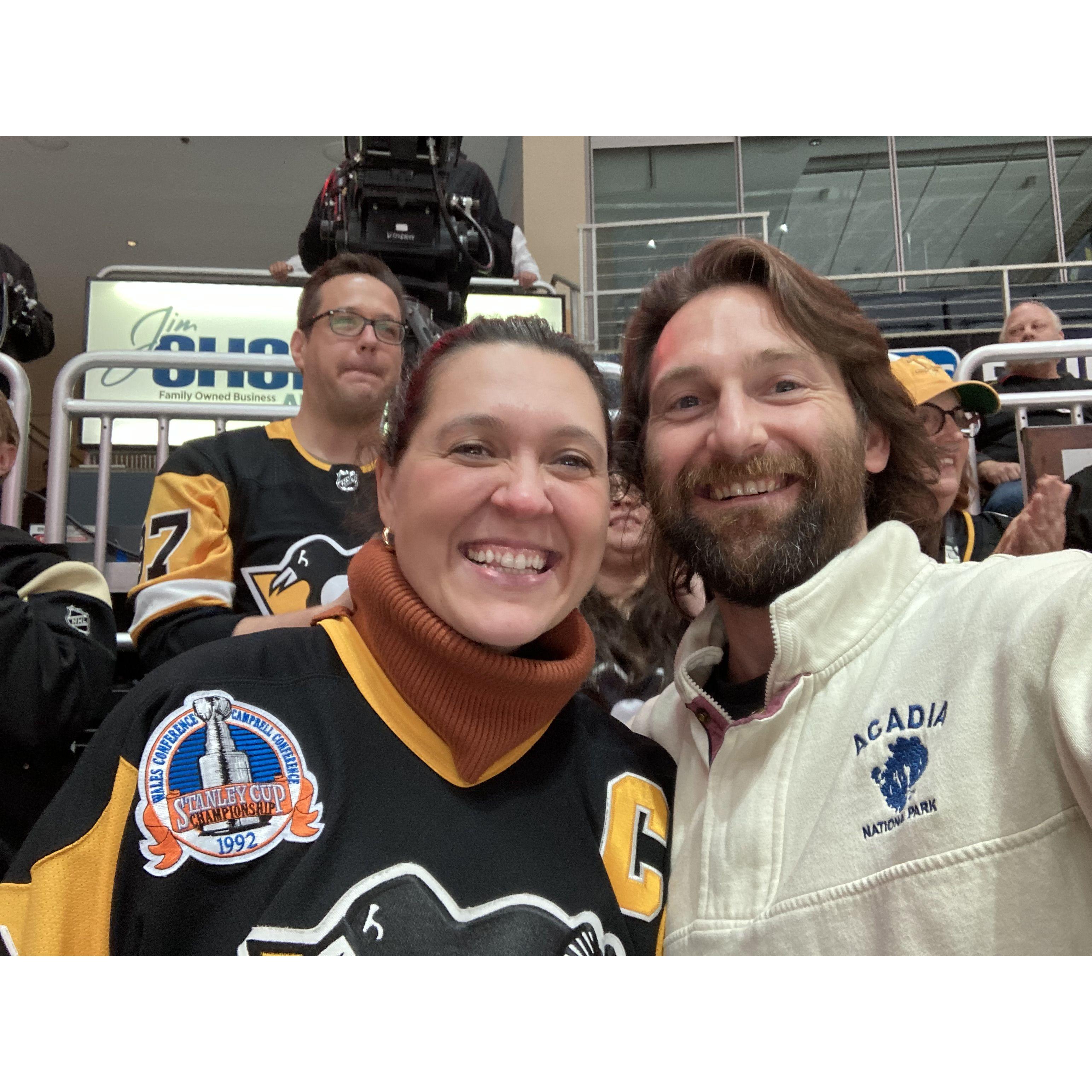 First Penguins game