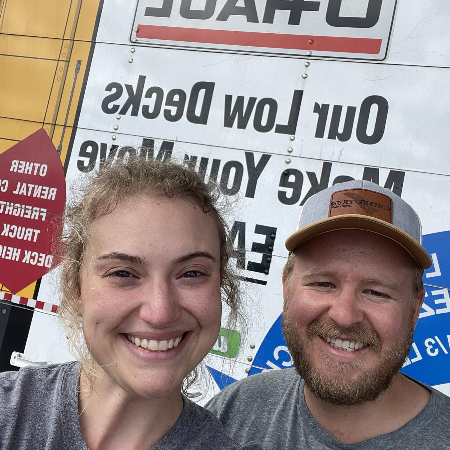 Moving day!! Taylor finally moves up to Raleigh. April 14, 2023.