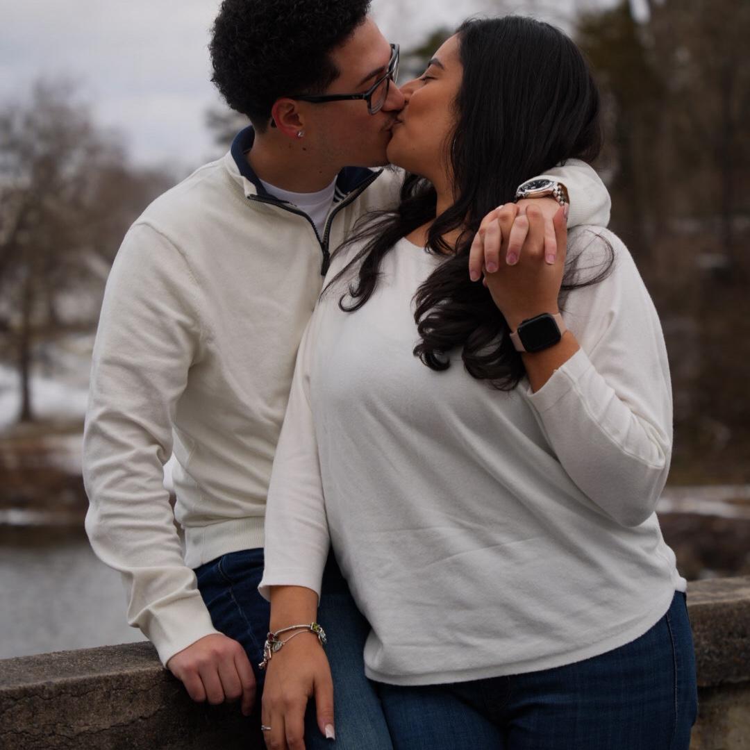 These are pictures that everyone thought we were announcing an engagement.
