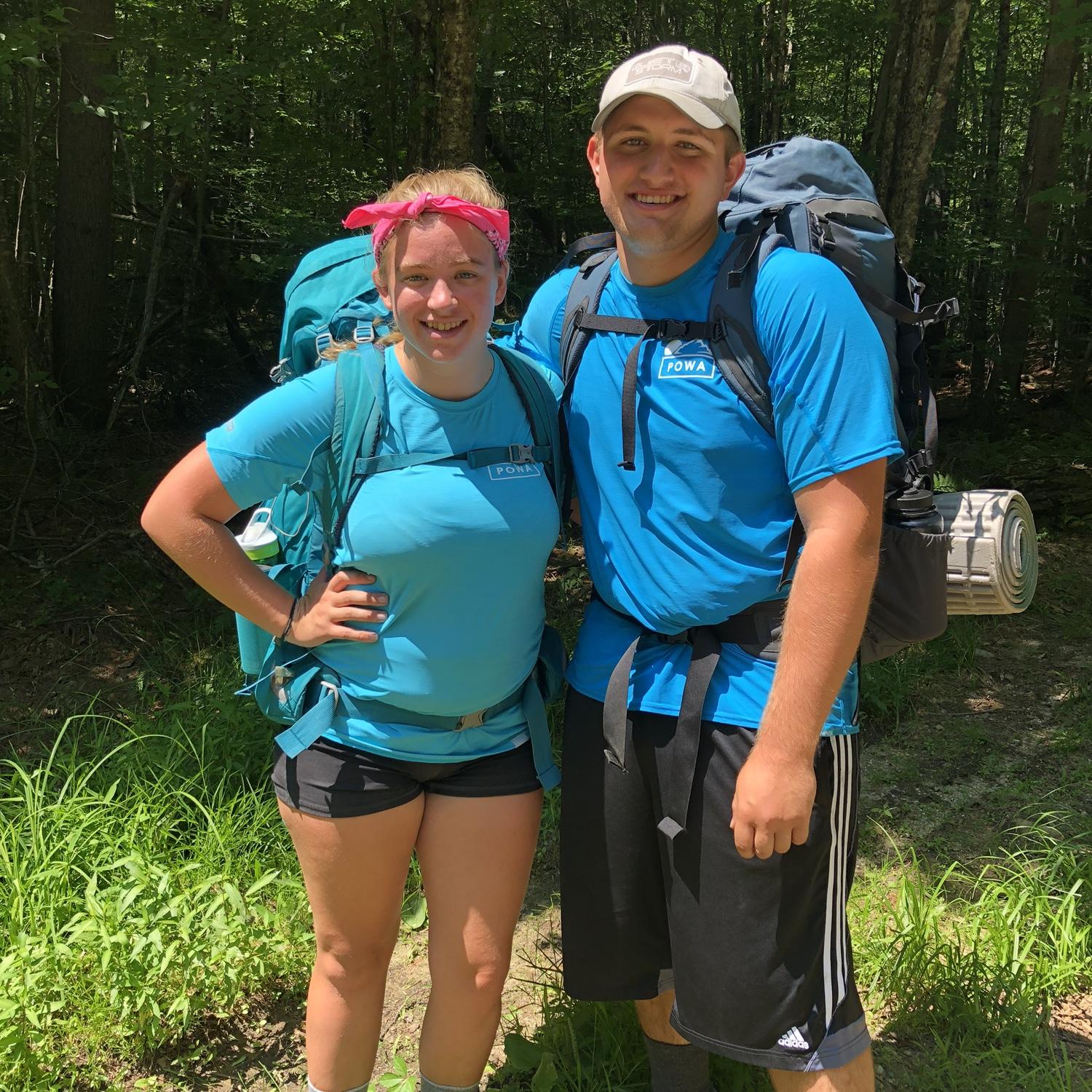 For 4 years, Jeremy and Hannah loved participating and leading students on a backpacking/kayaking trip throughout New Hampshire during their time at Franklin Pierce University.